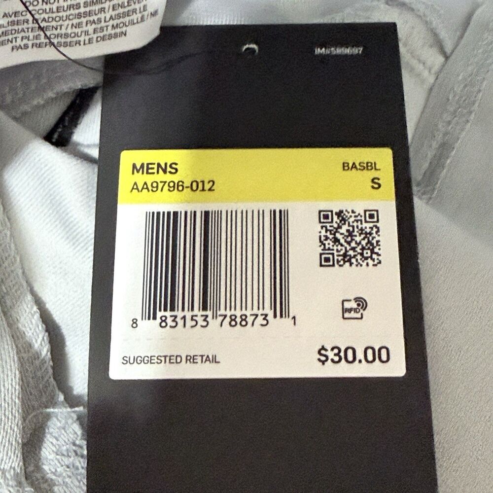 Nike Pants Mens Small Gray Pro Baseball Straight Leg AA9796-012 - Picture 3 of 12